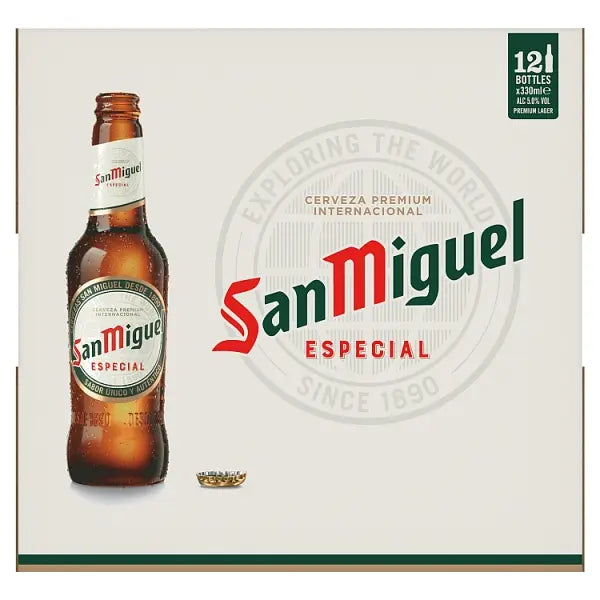 San Miguel Beer 12pk Bottles (330ml)