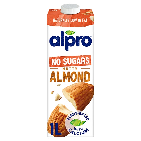 Alpro No Sugars Nutty Almond (1L)