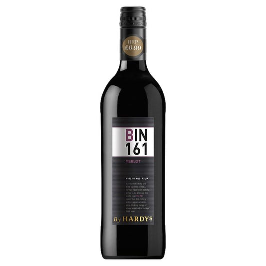 Hardys Bin 161 Merlot Red Wine (75cl)