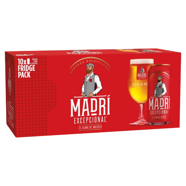Madri Lager 10pk Cans (440ml)