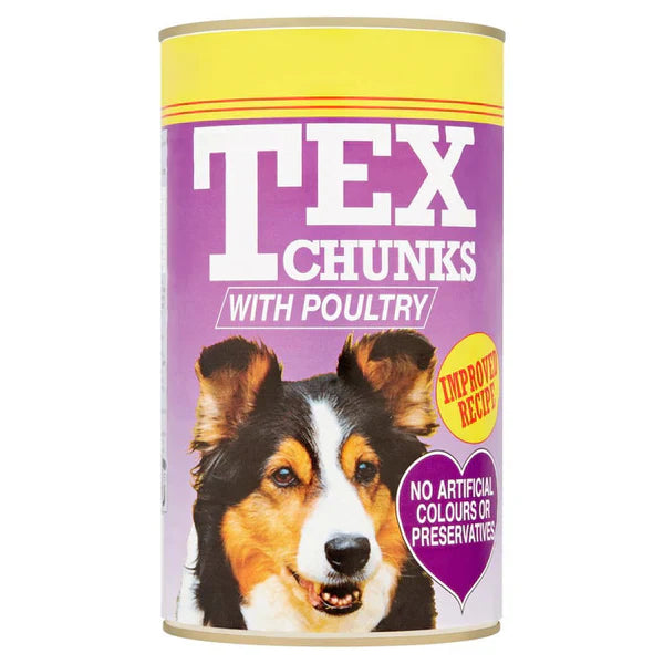 Tex Chunks With Poultry (1.2kg)