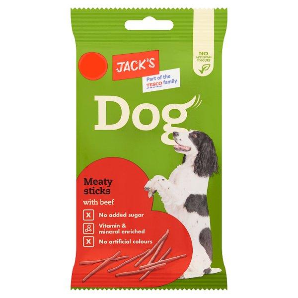 Jack's Dog Meaty Sticks/Beef (100g)