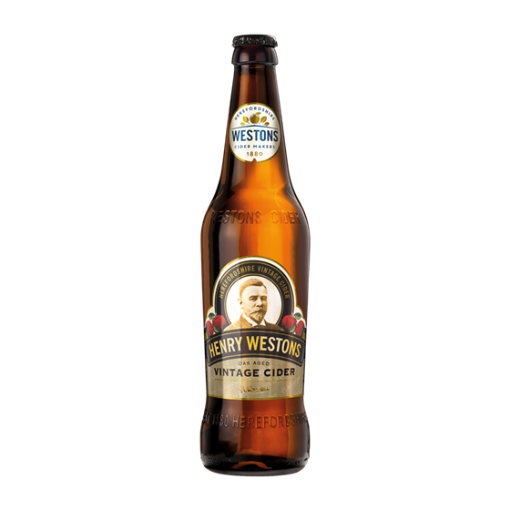 Henry Westons Vintage Cider Bottle (500ml)
