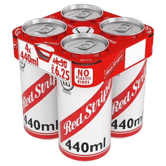 Red Stripe 4pk Cans (440ml)