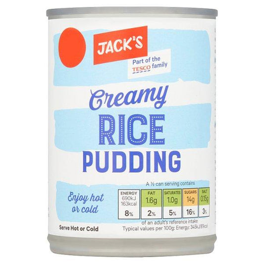 Jack's Creamy Rice Pudding (400g)