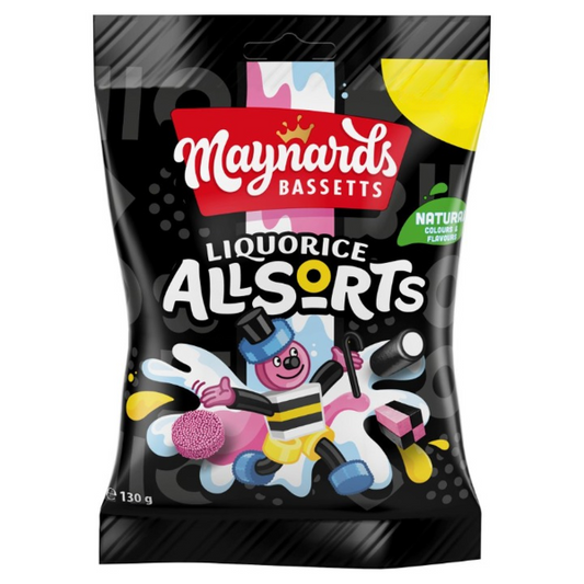 Maynards Bassetts Liquorice Allsorts (130g)