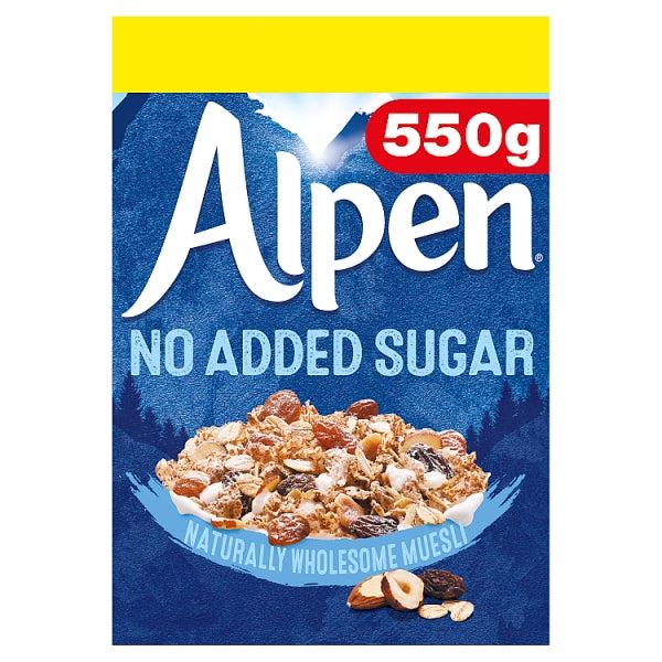 Alpen No Added Sugar (550g)