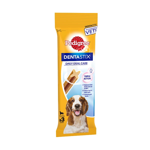 Pedigree Dentastix Medium 3 Stick (77g)