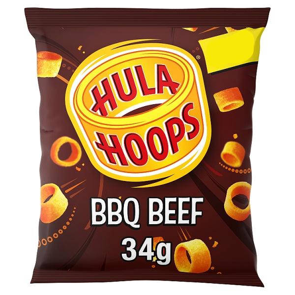 Hula Hoops Bbq Beef Crisps (34g)