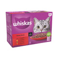 Whiskas 1+ Meaty Feasts In Gravy 12x85g (1.02kg)