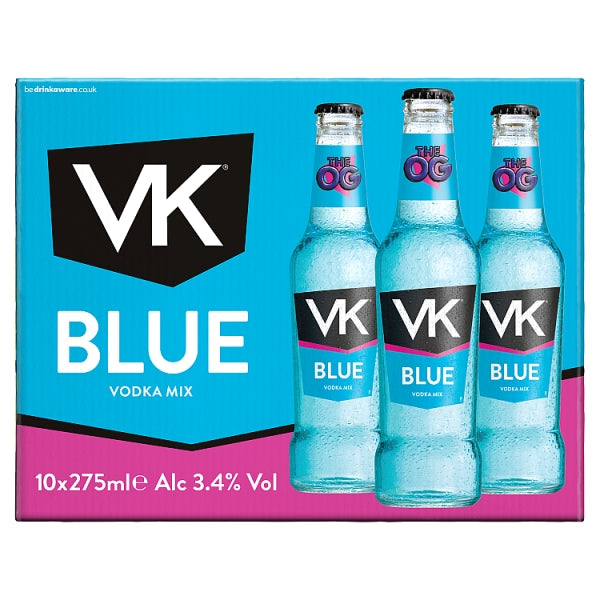 Vk Blue 10 Pack (275ml)