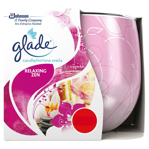 Glade Candle Relaxing Zen (120g)