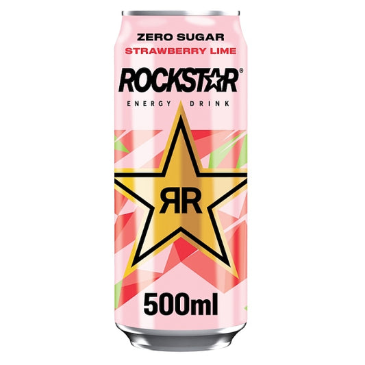 Rockstar Refresh Strawberry Lime (500ml)