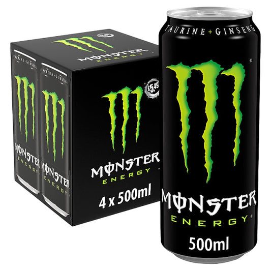 Monster Green Original 4Pk (500ml)