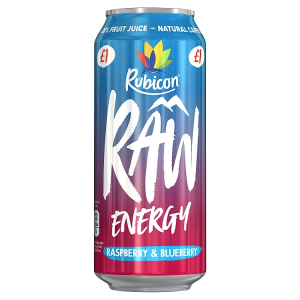 Raw Energy Raspberry & Blueberry (500ml)