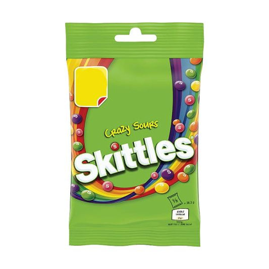 Skittles Crazy Sours Treat Bag (109g)