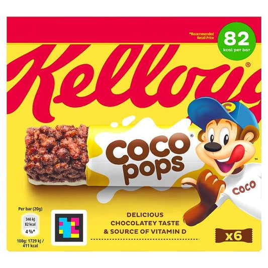 Coco Pops Bars (6pk)