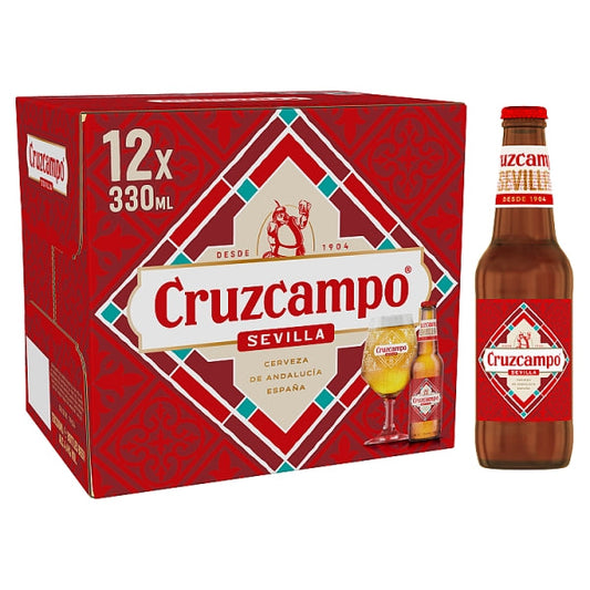 Cruzcampo 12pk Bottles (330ml)