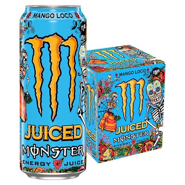 Monster Mango Loco 4Pk (500ml)