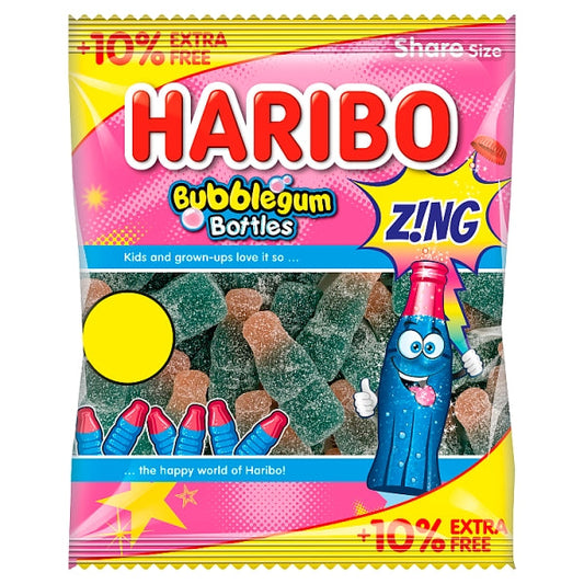 Haribo Bubblegum Bottles (176g)