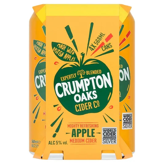 Crumpton Oaks Cider 4pk Cans (568ml)