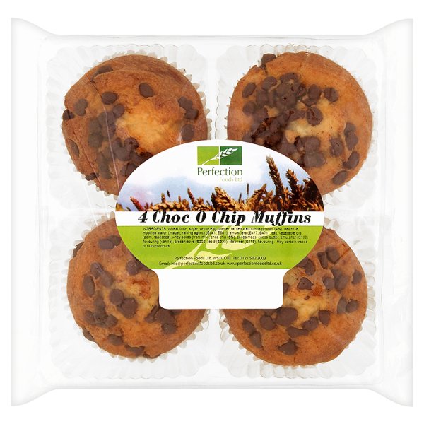 Choc O Chip Muffins (4pk)