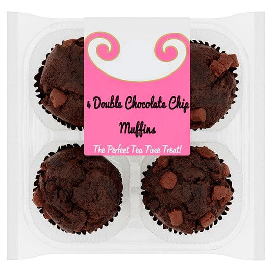 Double Chocolate Muffins (4pk)