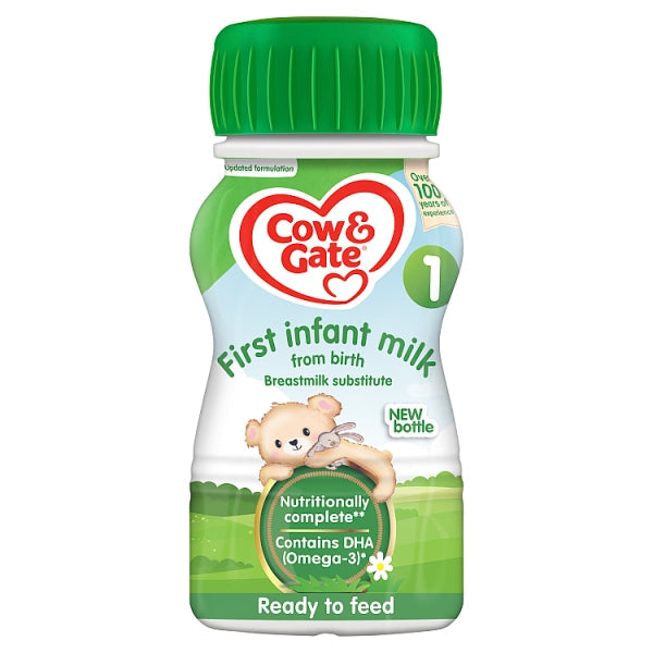 Cow & Gate 1 Baby Milk From Birth (200ml)