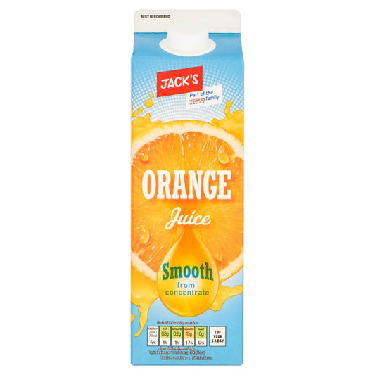 Jack's Orange Juice Smooth (1 Litre)