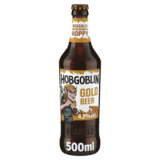 Hobgoblin Gold Ale Golden Bottle (500ml)