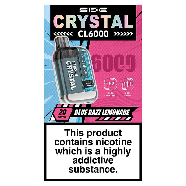 SKE Crystal 6K - Blue Razz Lemonade