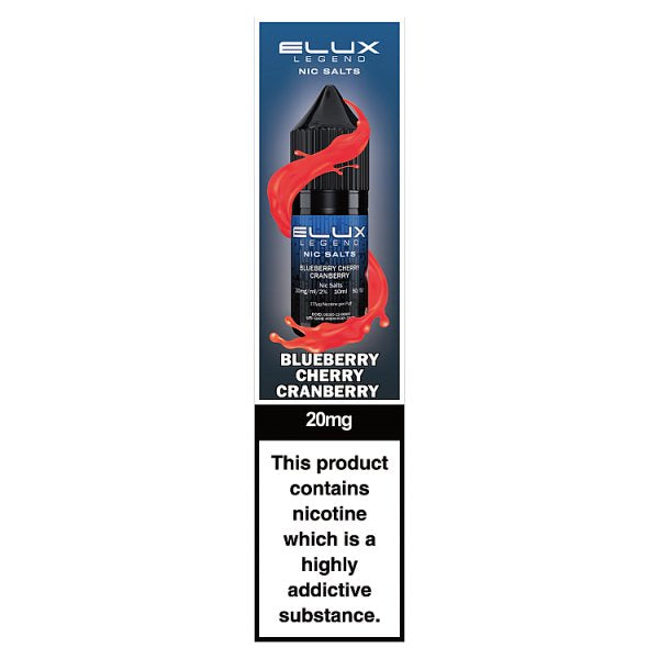 Elux Legend Nic Salts - Blueberry Cherry Cranberry (20mg)