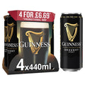 Guinness Draught4pk Cans (440ml)