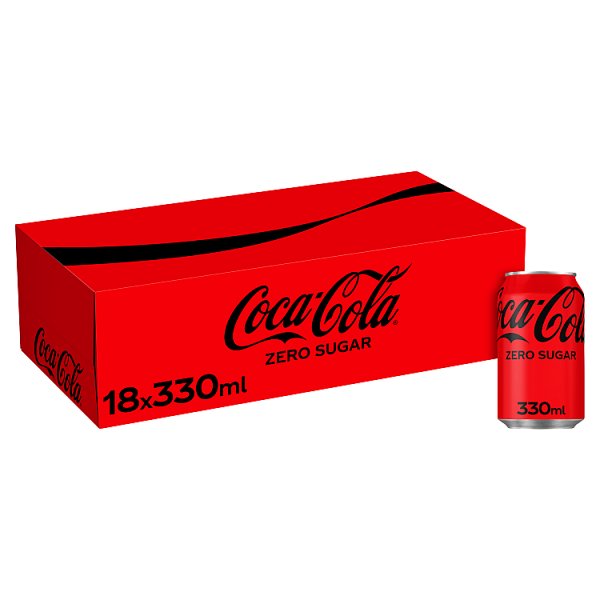 Coca Cola Zero 18pk (330ml)