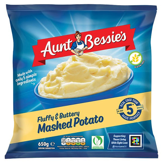 Aunt Bessie's Mashed Potato (650g)