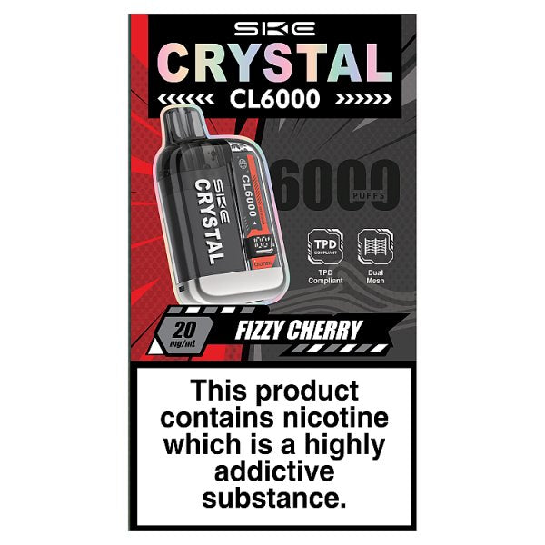 SKE Crystal 6K - Fizzy Cherry