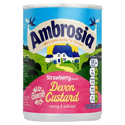 Ambrosia Strawberry Custard (400g)