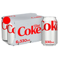 Coke Diet 8pk Cans (330ml)