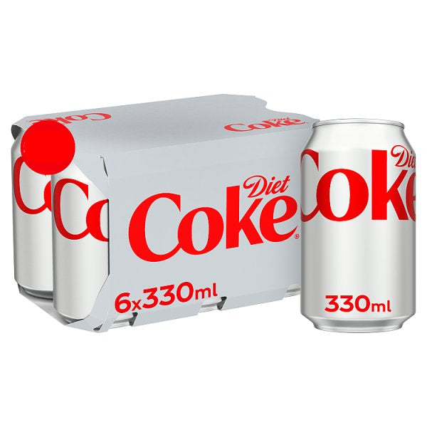 Coke Diet 8pk Cans (330ml)