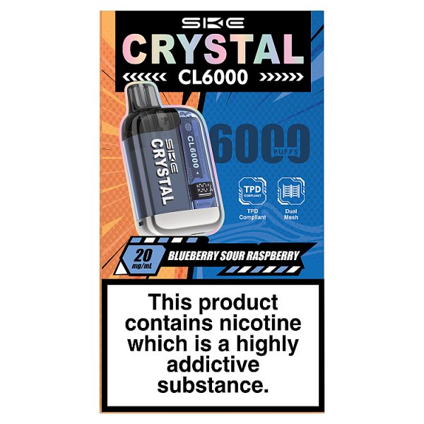 SKE Crystal 6K - Blueberry Sour