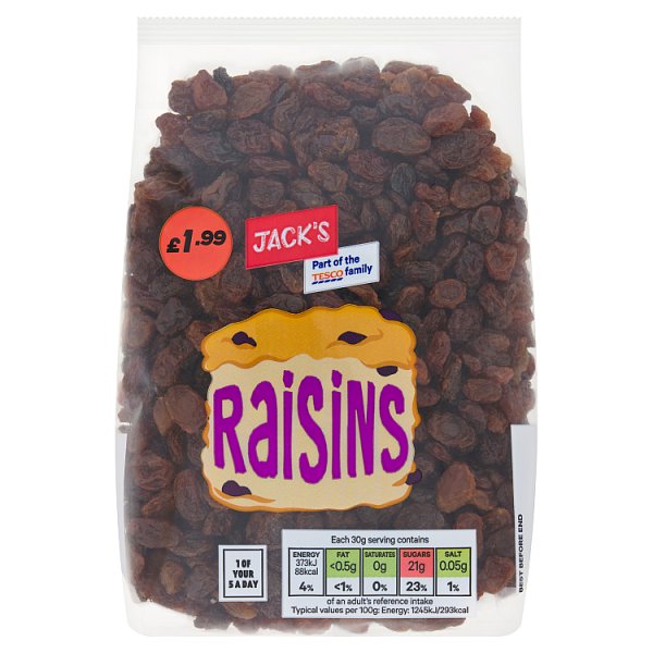 Jack's Raisins (375g)