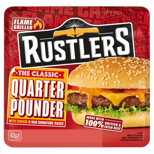 Rustlers Quarter Pounder (190g)