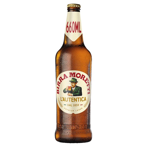 Birra Moretti Beer Bottle (660ml)