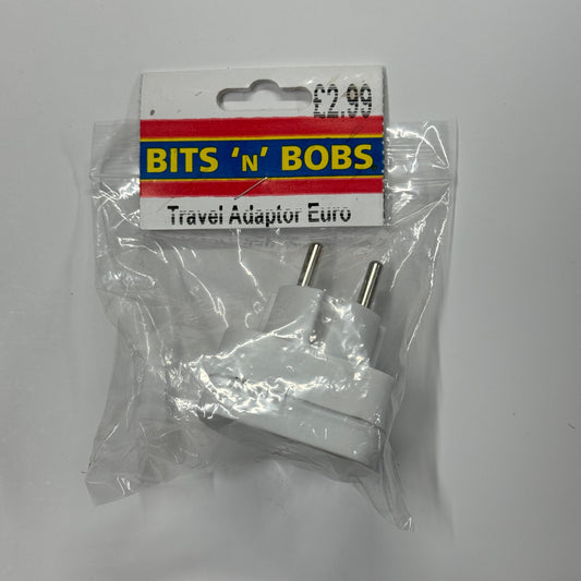 Travel Adaptor Euro BitsNBobs