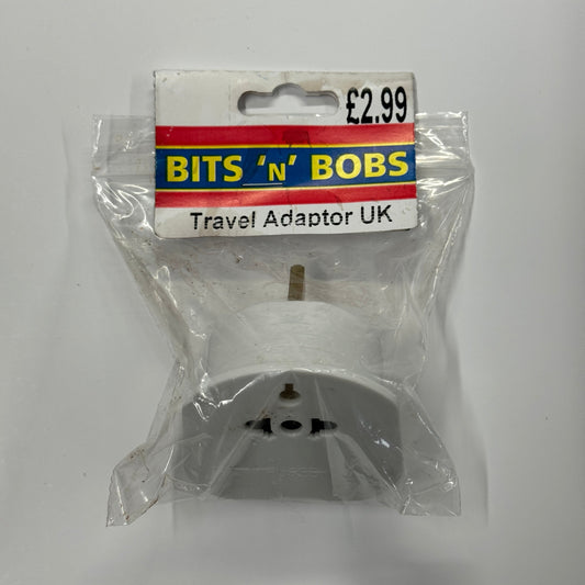 Travel Adaptor UK BitsNBobs