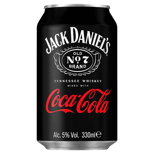 Jack Daniel's w/Coca-Cola Can (330ml)