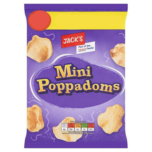 Jack's Mini Poppadoms (30g)