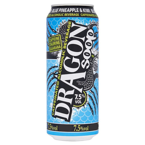Dragon Soop Blue Pineapple & Kiwi (500ml)