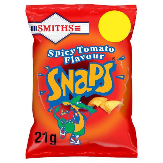 Smiths Snaps Spicy Tomato Crisps (21g)