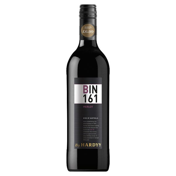 Hardys Bin 161 Merlot Red Wine (75cl)